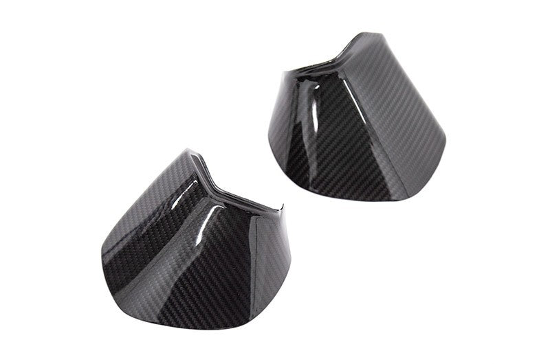 OLM LE DRY CARBON FIBER LOWER MIRROR MOUNT COVER - 2015-2021 WRX, 2015-2021 STI, 2015-2017 Crosstrek, 2015-2016 Impreza