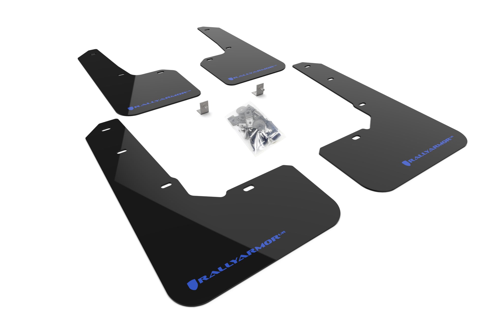 Rally Armor Black Mud Flap Blue Logo - 2022-2025 Subaru Outback Wilderness