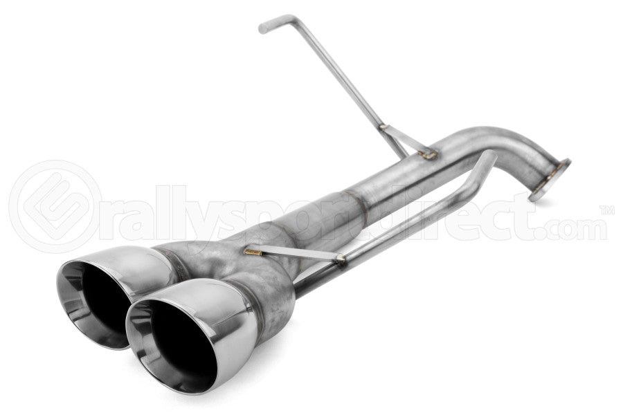 Nameless Performance Muffler Delete Double Wall Polished Tips - Subaru WRX 2015+ / STI 2015-2018