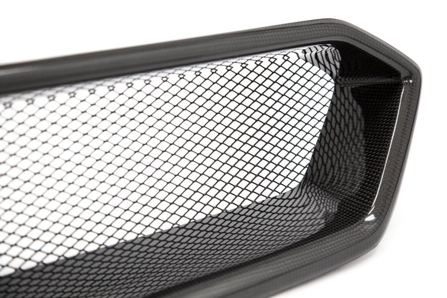 ChargeSpeed Carbon Fiber Grille w/ Emblem Mount Subaru WRX / STI 2018-2021