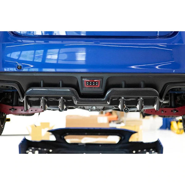 OLM A1 STYLE CARBON FIBER REAR DIFFUSER - 2015-2021 WRX & STI