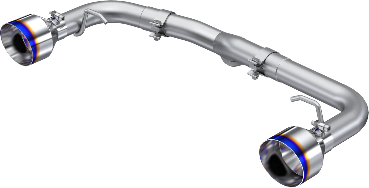 MBRP Axle Back Exhaust Dual Split w/ Burnt Tips - 2022+ BRZ