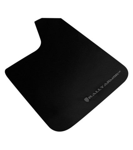 RALLY ARMOR UR UNIVERSAL MUD FLAPS - BLACK/GREY LOGO