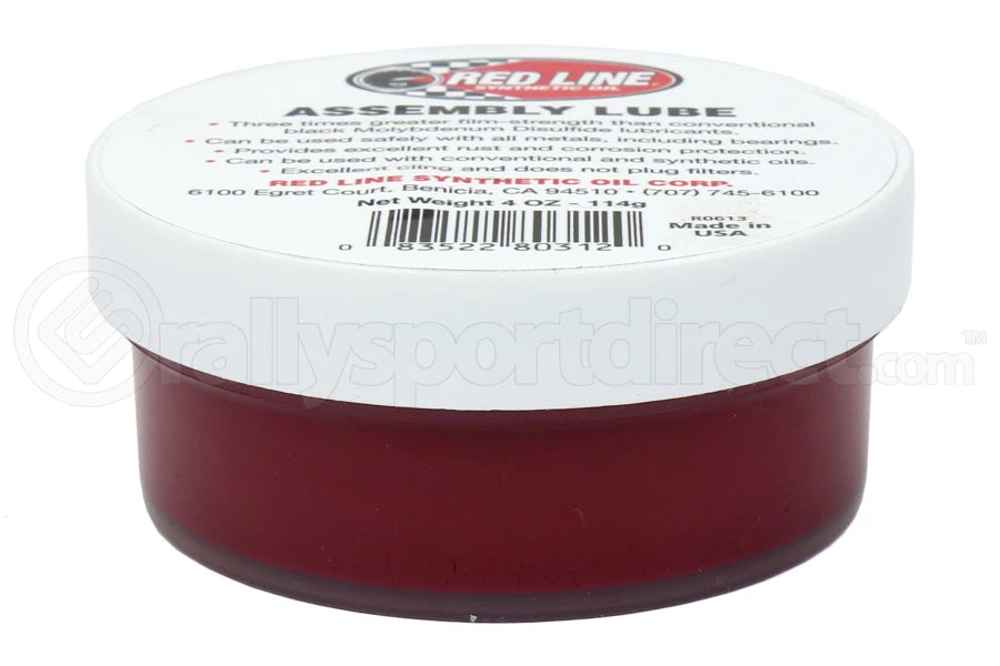 Red Line Engine Assembly Lube 4oz SUBIE SUPPLY CO.