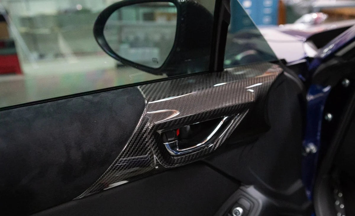 Revel GT Dry Carbon Door Trim Covers - 2022 BRZ / 2022 GR86
