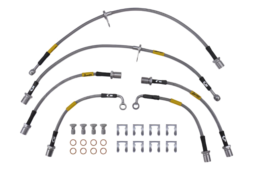 GoodRidge G-Stop Stainless Steel Brake Lines Front/Rear - Legacy GT 2005-2009