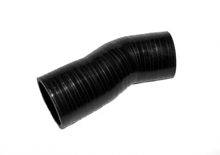 Torque Solution Post MAF Silicone Intake Hose - Black - 2002-2007 WRX, 2004-2007 STI