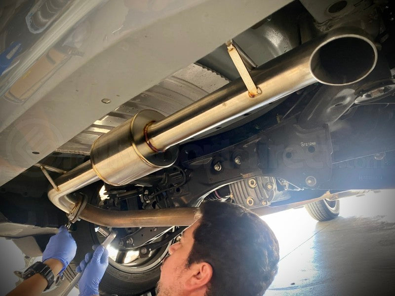 Nameless Performance Axleback Exhaust 5in Muffler Subaru - 18+ Crosstrek, 17+ Impreza Hatchback