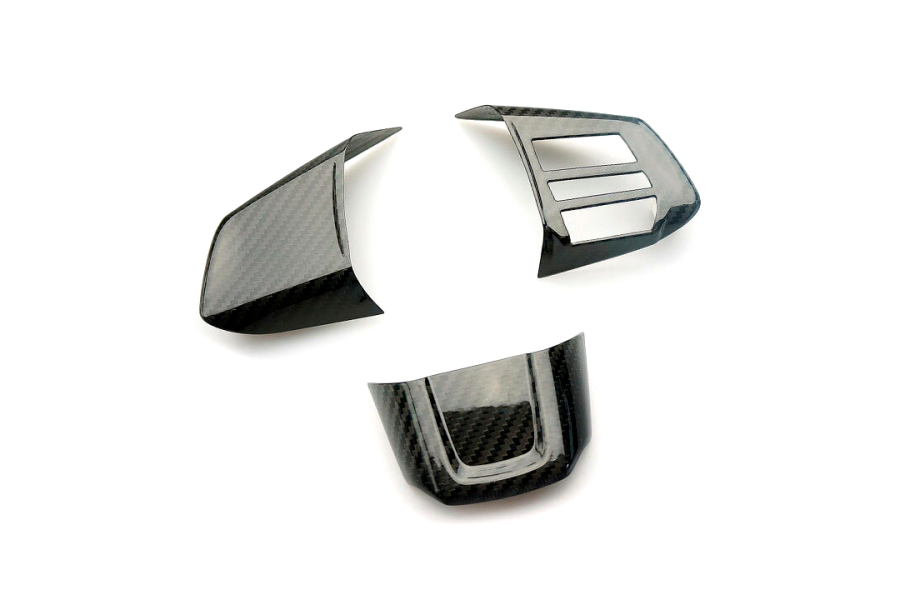 Revel GT Dry Carbon Steering Wheel Insert Covers - Subaru WRX / STI 2015 - 2021