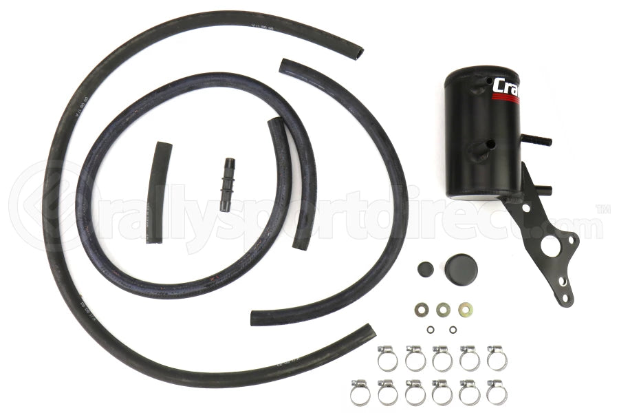 Crawford TMIC V3 Air Oil Separator Black - WRX 2008-2014 / STI 2008-2021