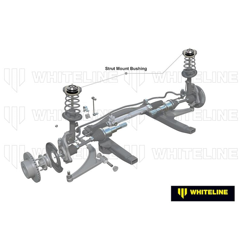 Whiteline Com 'C' Caster/Camber Adjusting Strut Mount - 2002-2007 WRX, 2004-2007 STI, 98-2008 FORESTER