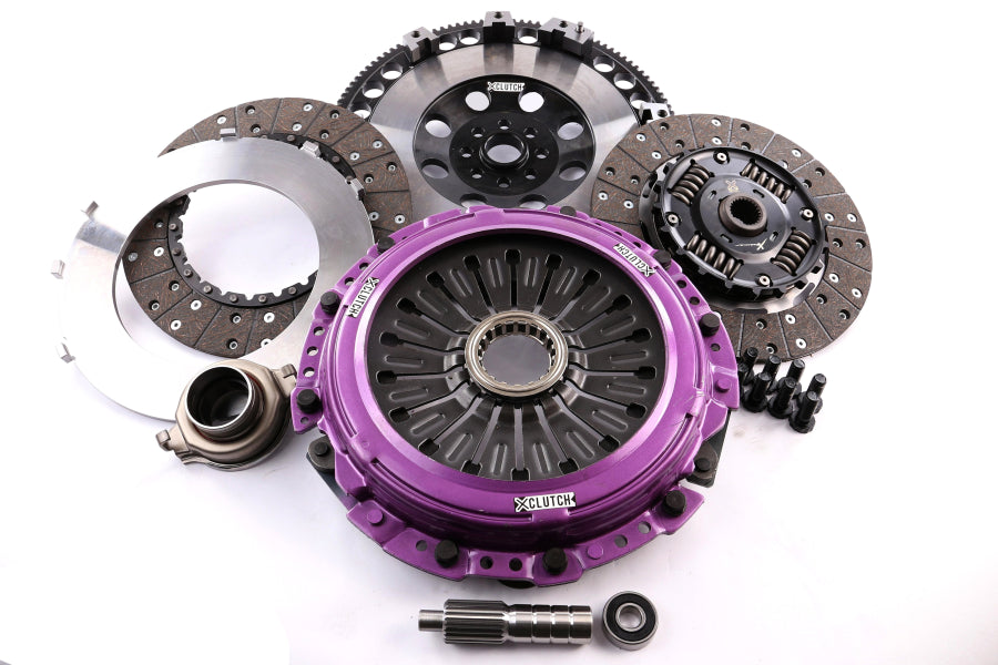 Xclutch 9in Twin Sprung Organic Clutch Kit - STI 2004 - 2021