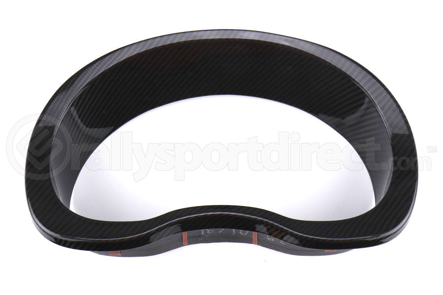 OLM LE Dry Carbon Fiber Speedometer Cluster Trim Cover - 2015-2021 Subaru WRX & STI, 2014-2018 Forester, 2013-2017 Crosstrek