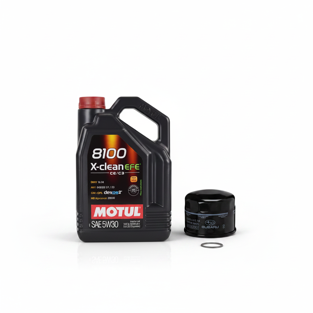 Motul Oil 8100 5W30 EFE Oil Change Kit -  Subaru WRX 2022+