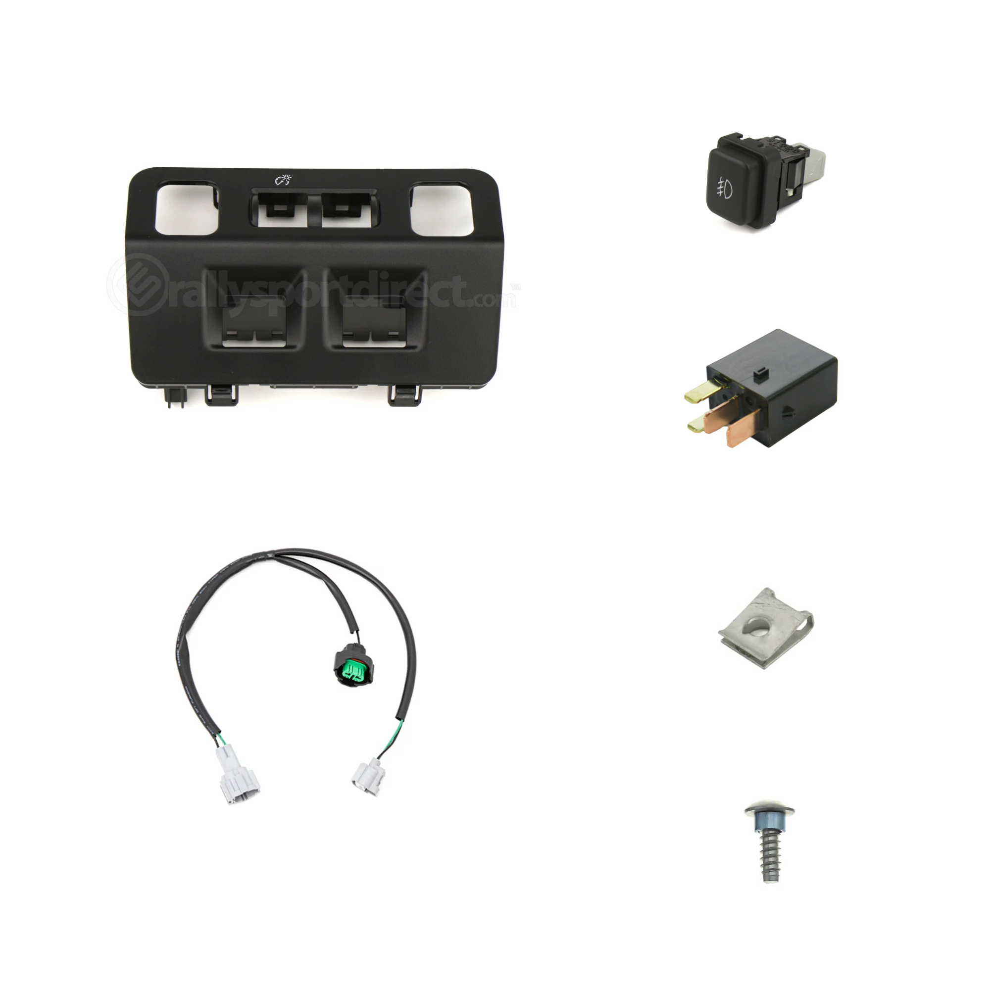 OEM Subaru Fog Installation Component kit - 2015-2021 WRX, 2015-17 STI