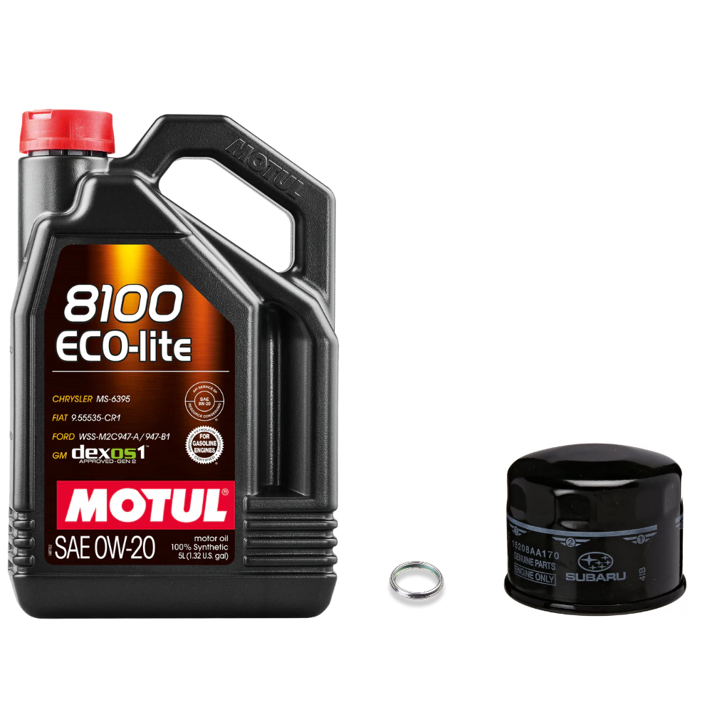 Motul 8100 0W20 Oil Change Kit - Subaru BRZ 2022+