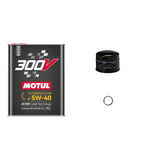 Motul 300V 5W-40 Power Oil Change Kit - 15-21 WRX, 14-18 FORESTER XT