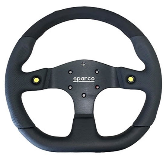 Sparco Steering wheel FLAT LEATHER/ALCANTARA L999