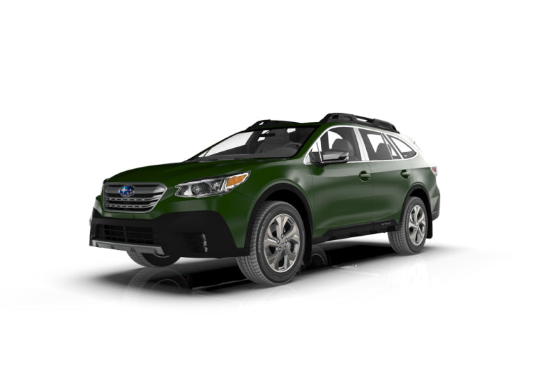 Rally Armor UR Black Mud Flap w/ Grey Logo  - 2020-2025 Subaru Outback