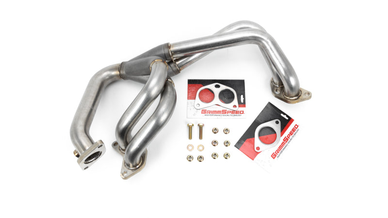 GrimmSpeed Unequal Length EJ Series Exhaust Manifold  - 04-21 STI, 02-14 WRX, 04-13 FORESTER XT, 05-09 LEGACY GT, 05-09 OUTBACK XT