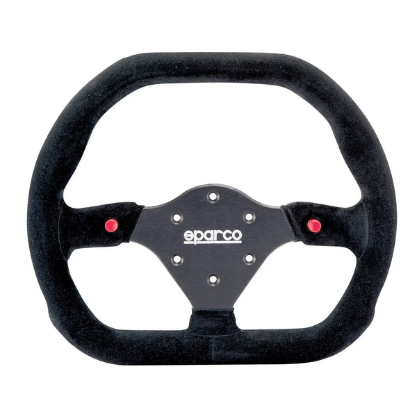 Sparco Strwhl 310X260 Suede Black