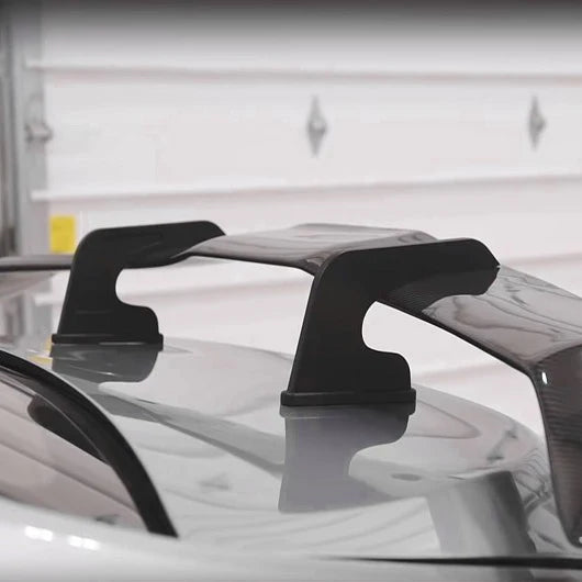 OLM DL Style Carbon Fiber Gooseneck Spoiler - 2013-2016 Scion FR-S, 2013-2021 BRZ, 2017-2020 Toyota 86