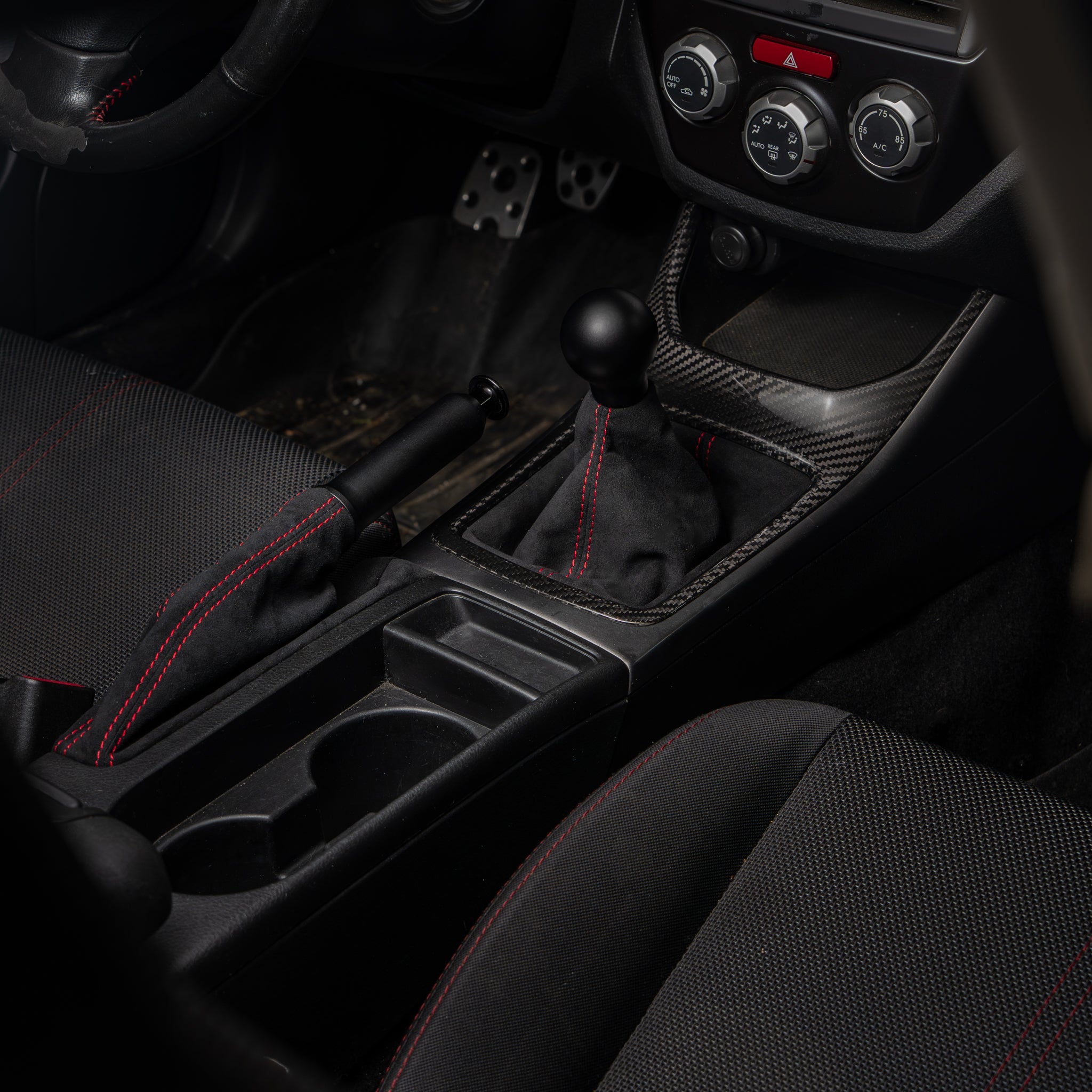 Billetworkz Premium Alcantara Shift Boot – Subaru WRX 2008–2014