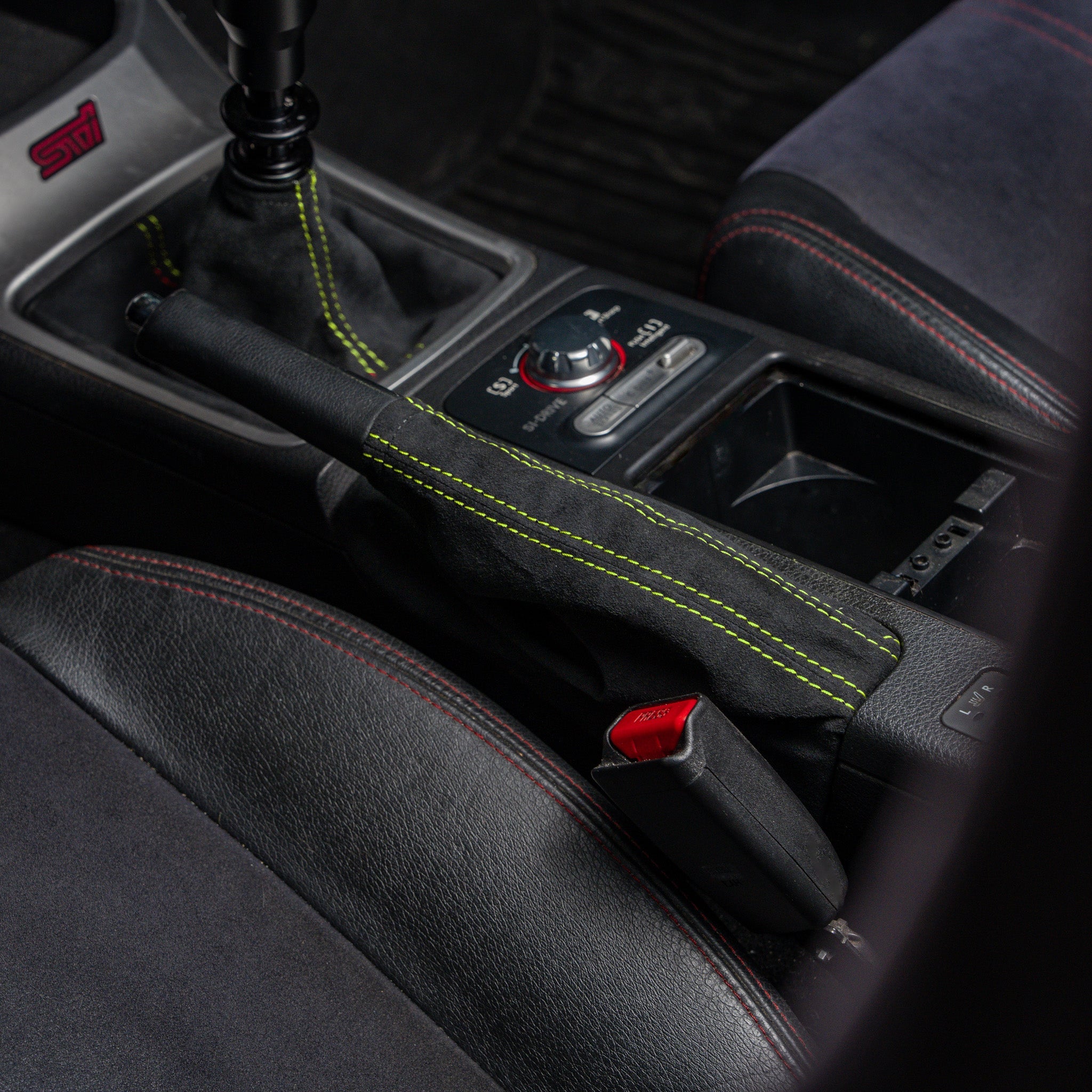 Billetworkz Premium Alcantara E-Brake Boot – Subaru WRX/STI 2008–2021