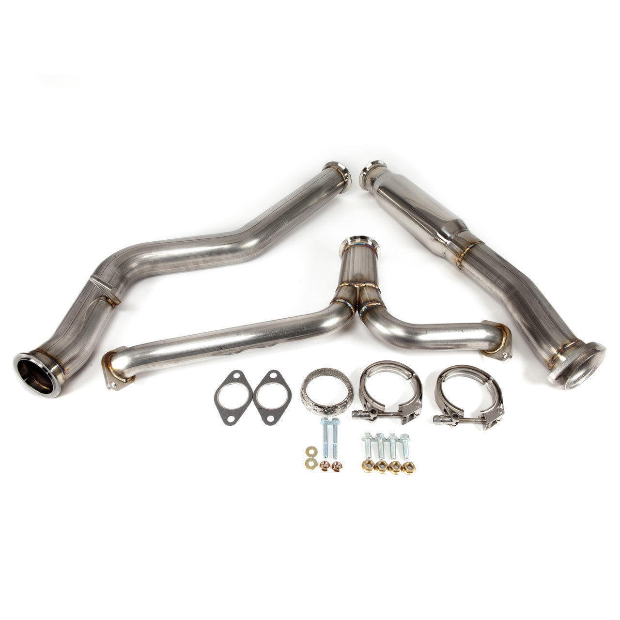 Nameless Catback Exhaust - 5" Muffler - 4" Double Wall Tips - 2015-2021 WRX, 2015-2018 STi