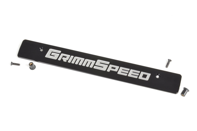 GRIMMSPEED FRONT LICENSE PLATE DELETE - 15-21 WRX/STI