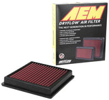 AEM DryFlow Air Filter - 2022-2023 Subaru WRX, 2017-2022 Impreza, 2018-2021 Crosstrek