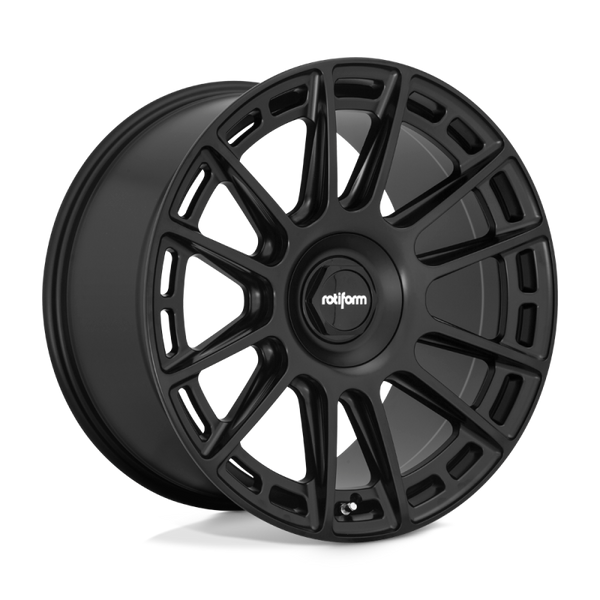 Rotiform R159 OZR Wheel 18x8.5 5x100/5x114.3 35 Offset - Matte Black