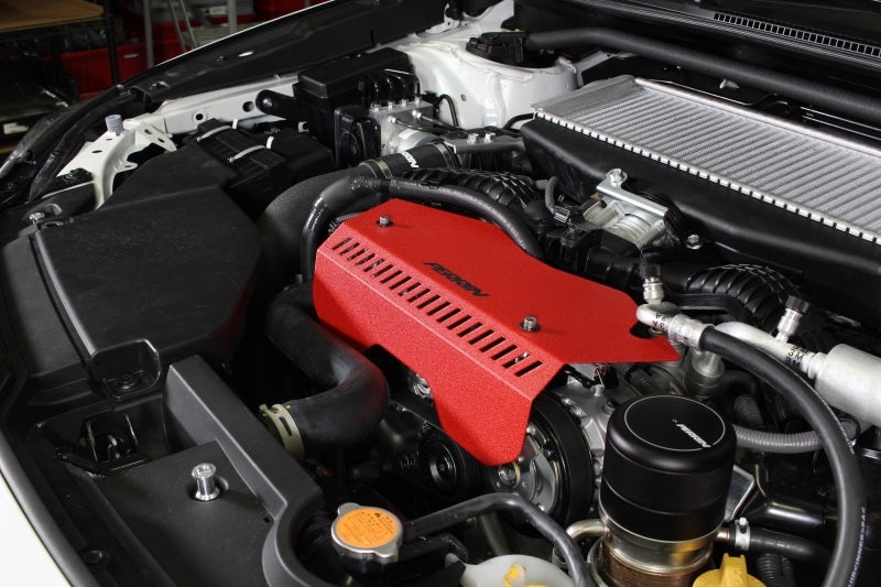 Perrin Pulley Cover - Red - 2022+ WRX
