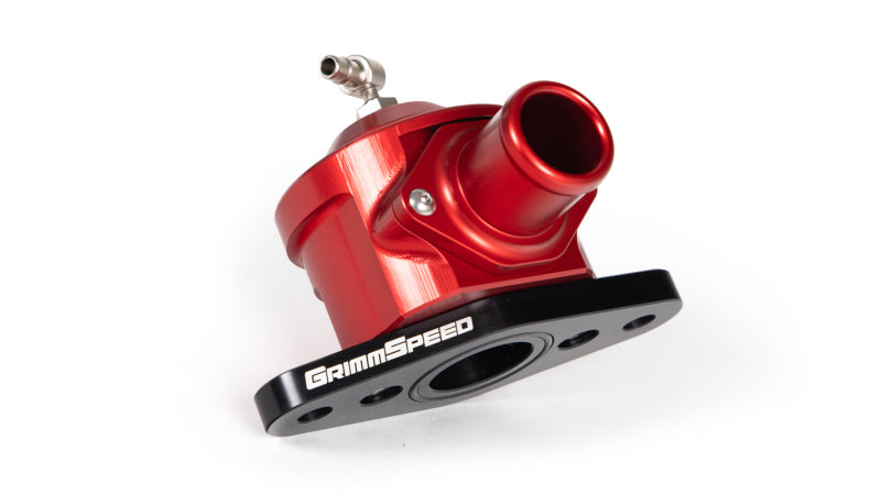 GrimmSpeed Version 2 Bypass Valve - Red - 08-14 WRX, 05-09 Legacy GT