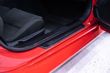 OLM LE Dry Carbon Fiber Rear Door Step Guard - 2022+ Subaru BRZ, 2022+ Toyota GR86