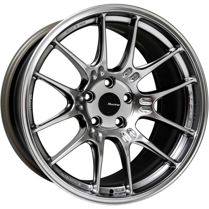 Enkei GTC02 18x8.0 +35 5x114.3 Hyper Silver Wheel