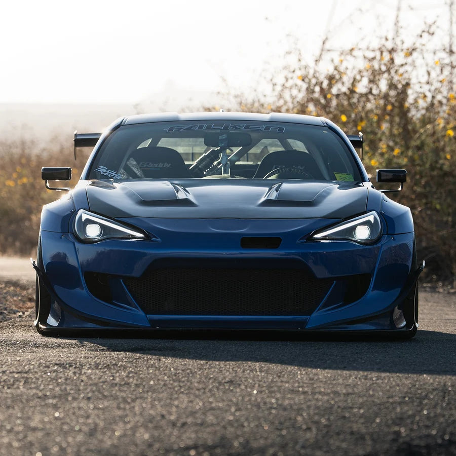 AlphaRex BRZ LUXX-Series LED Projector Headlights Black -  13-21 BRZ / FR-S / GT86