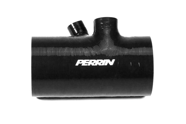 Perrin Black 3in Turbo Inlet Hose w/ Nozzle (Short) -  2022+ WRX