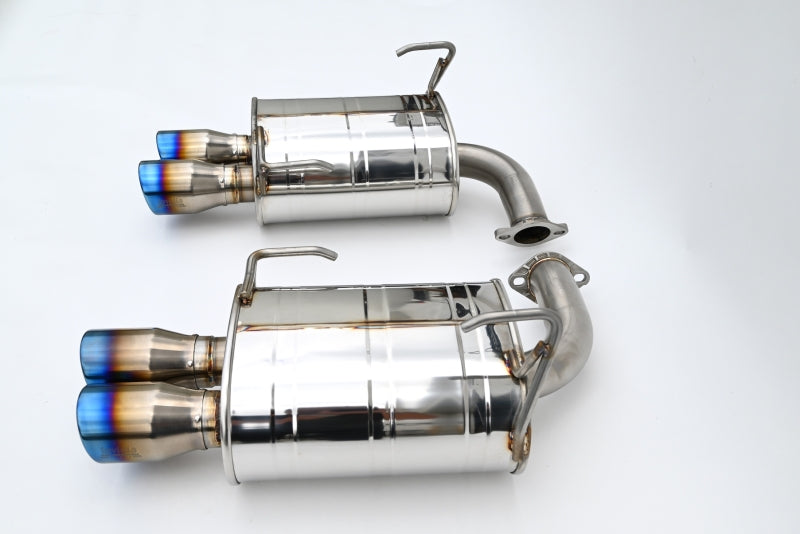 Invidia Q300 3.5in. Rolled Dual Wall T.I Tip Axle-back Exhaust - 22+ Subaru WRX