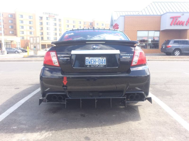 Ventus Autoworks Rear Diffuser - 2011-2014 Subaru WRX/STI Sedan