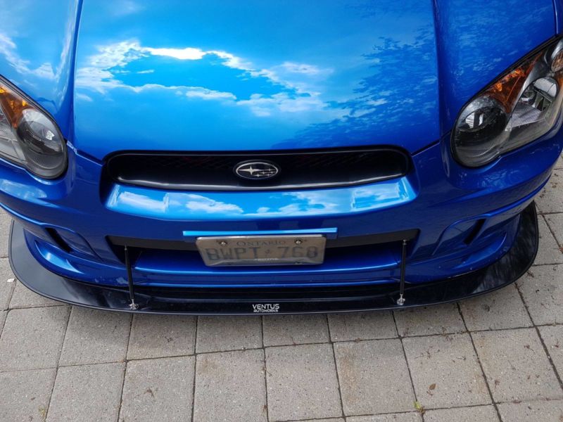 Ventus Autoworks 2PC Front Splitter - 2004-2005 Subaru WRX/STI Sedan