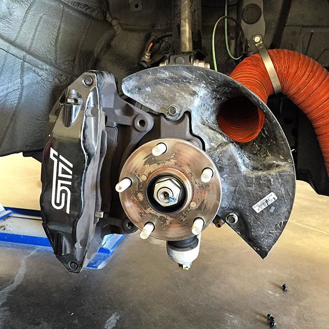 APR Carbon Fiber Brake Cooling Kit - STI 2018-2021