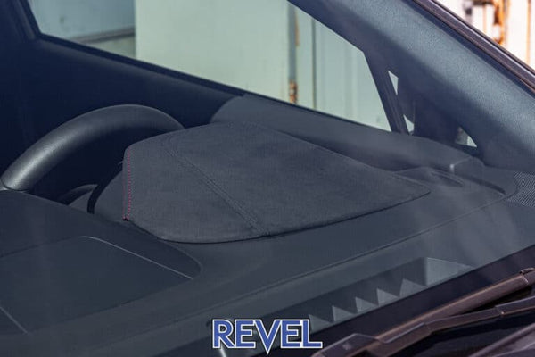 Revel GT Dry Carbon Center Dash Cover w/ Alcantara Cover - 1 Piece - 2022+ Subaru WRX