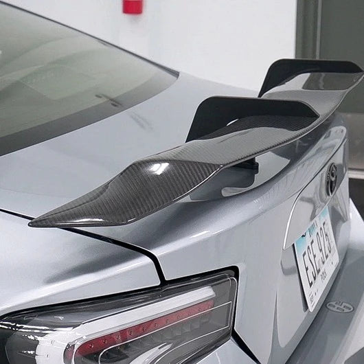OLM DL Style Carbon Fiber Gooseneck Spoiler - 2013-2016 Scion FR-S, 2013-2021 BRZ, 2017-2020 Toyota 86