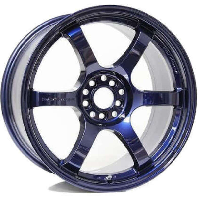 Gram Lights 57DR 17x9.0 +12 5x114.3 Eternal Blue Pearl