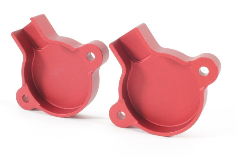Perrin Cam Solenoid Cover Red - 2015-2025 WRX, 2014-2018 Forester XT, 2019-2025 Forester, 2019-2025 Ascent, 2020-2022 Legacy XT, 2020-2025 Outback XT, 2013-2025 Crosstrek, 2012-2025 Impreza