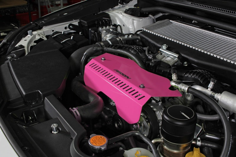 Perrin Pulley Cover - Hyper Pink - 2022+ WRX