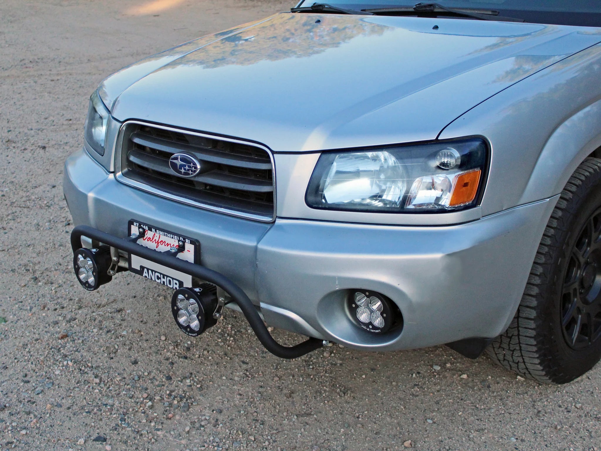 Rally Innovations Rally Light Bar - 2003-2005 Subaru Forester 2.5X/XS/XT