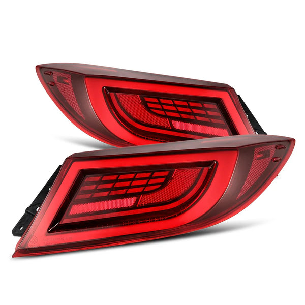 AlphaRex LUXX LED Taillights Vivid Red - 2022+ BRZ/GR86