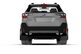 Rally Armor UR Black Mud Flap w/ Grey Logo  - 2020-2025 Subaru Outback